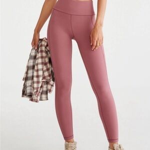 Aeropostale Mauve High-Rise Leggings